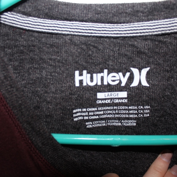 Two-tone Hurley Henley - Picture 2 of 4